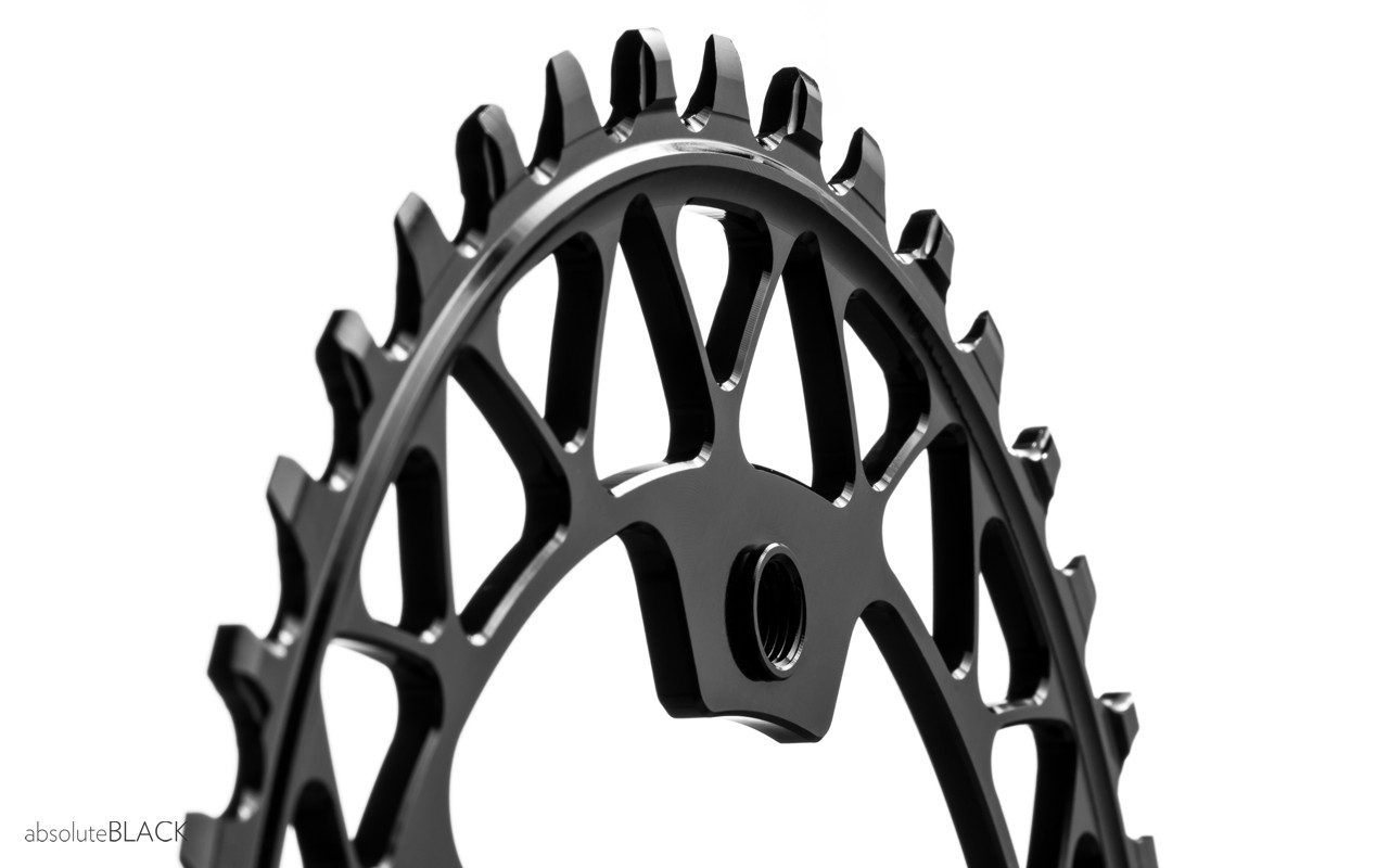 GRAVEL 1X OVAL 110/5 BCD N/W TRACTION CHAINRING