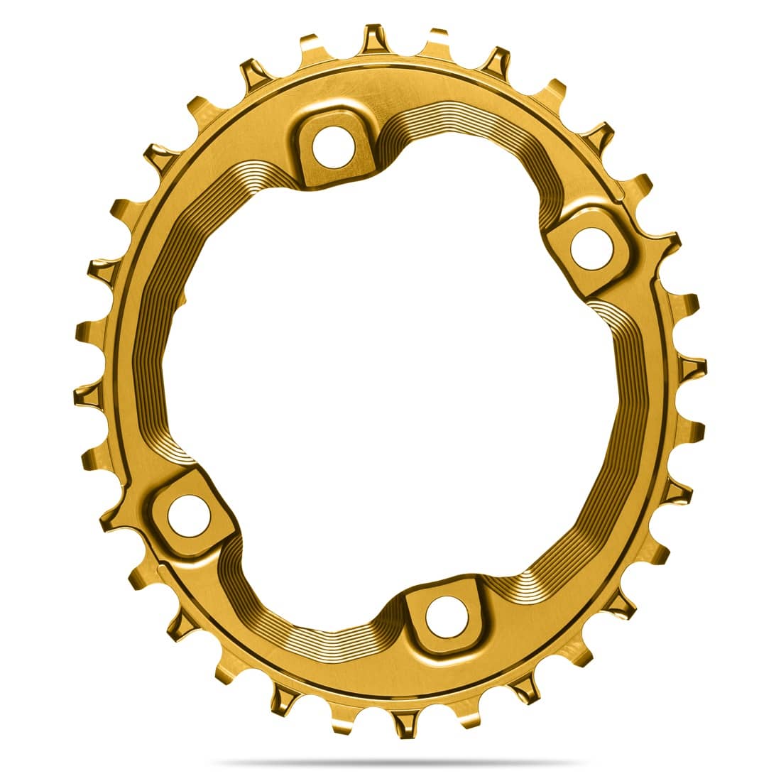 Slaapkamer knoop Sluiting absoluteBLACK | 1X OVAL XT M8000 Premium Traction chainring