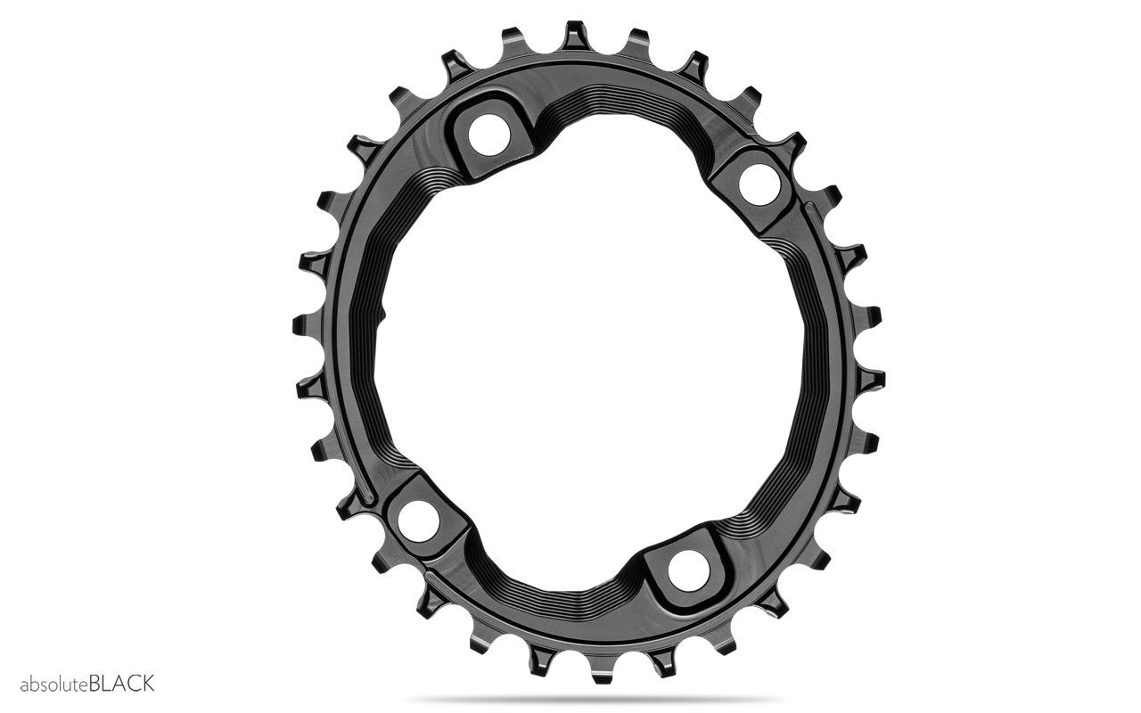 absoluteblack OVAL traction chainring for shimano XT M8000 / SLX M7000