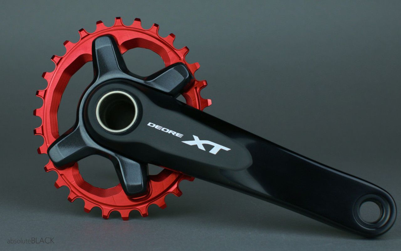 Narrow wide oval clearance chainring