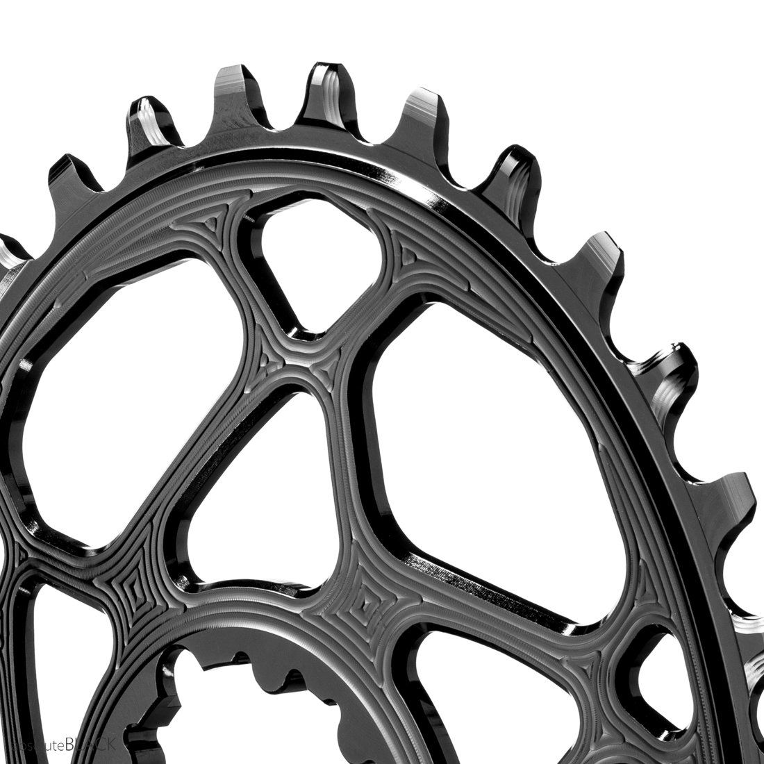 Oval Boost148 Traction chainring for SRAM with Shimano Hyperglide+ 12spd chain