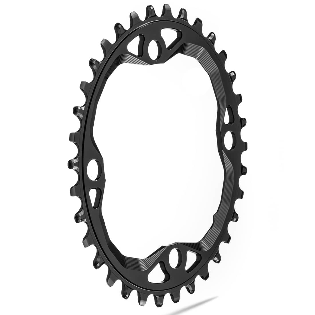 absoluteblack OVAL 104bcd traction chainring for Hyperglide+ 12spd chain