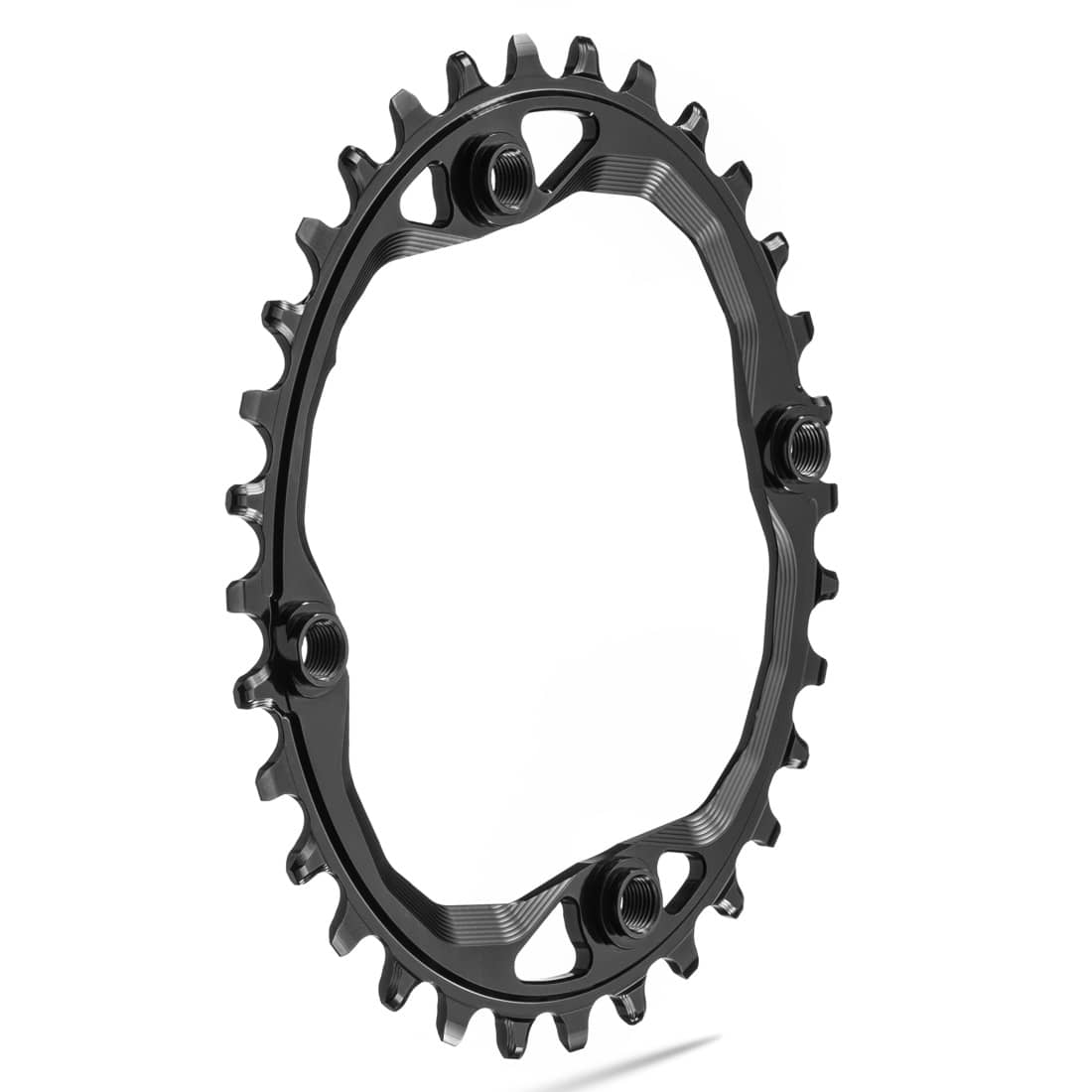 absoluteblack OVAL 104bcd traction chainring for Hyperglide+ 12spd chain
