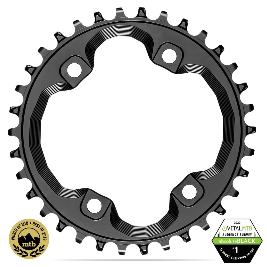 absoluteblack chainring for shimano XT M8000 / SLX M7000