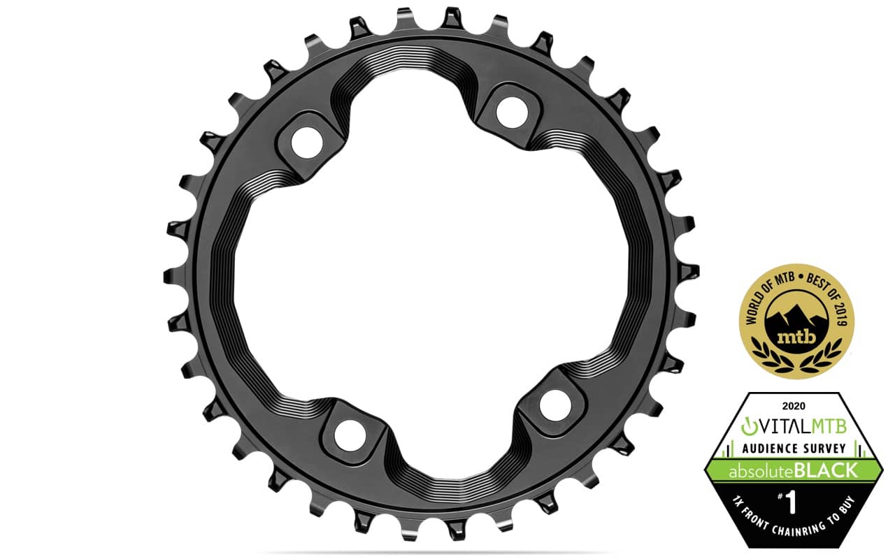 absoluteblack chainring for shimano XT M8000 / SLX M7000