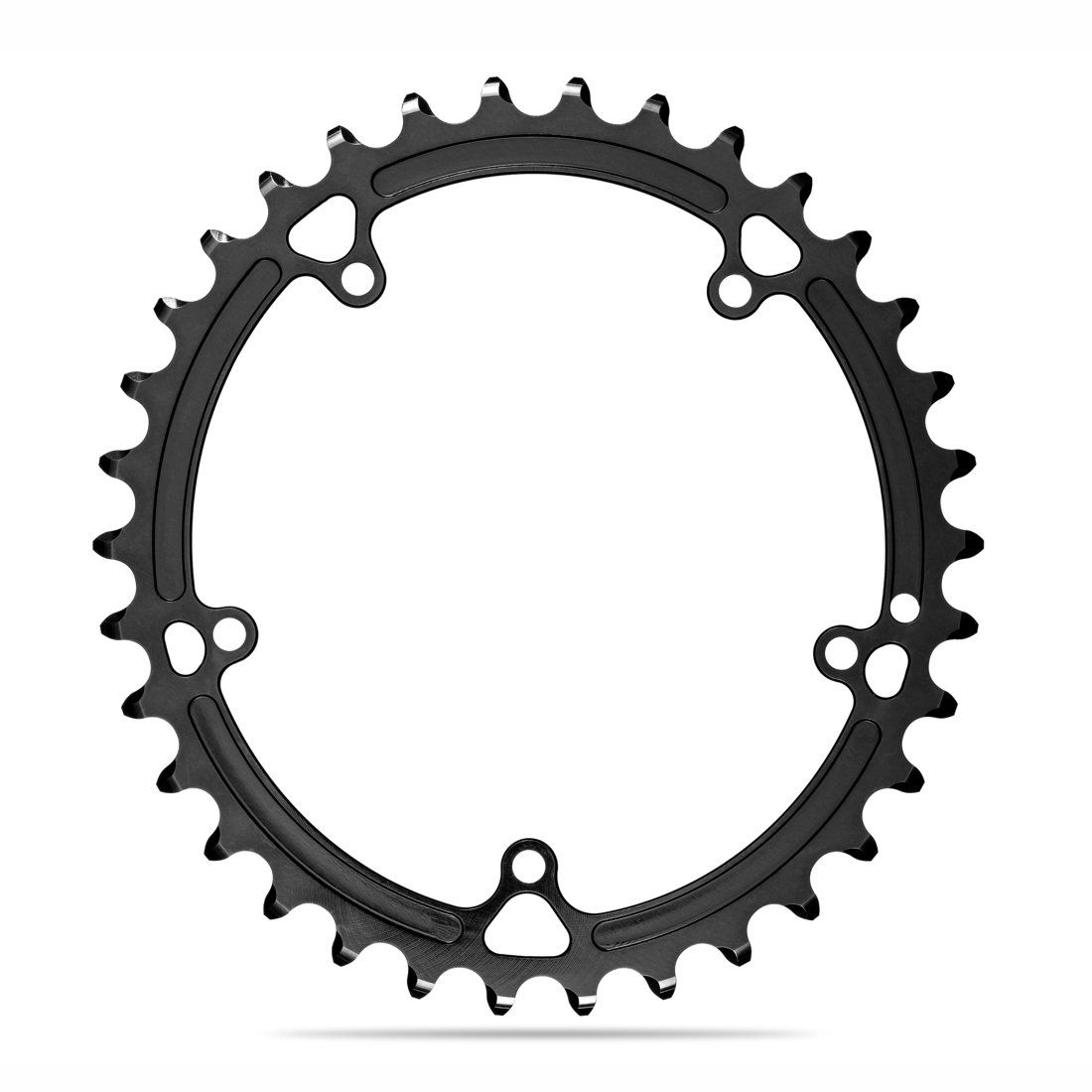 absoluteblack spidering oval chainring for Cannondale sisl