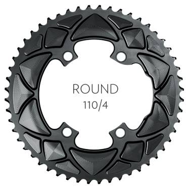 absoluteBLACK Premium Round Road 9100 / R8000 chainring