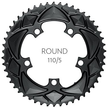 absoluteBLACK Premium OVAL ROAD 110/5 BCD chainring