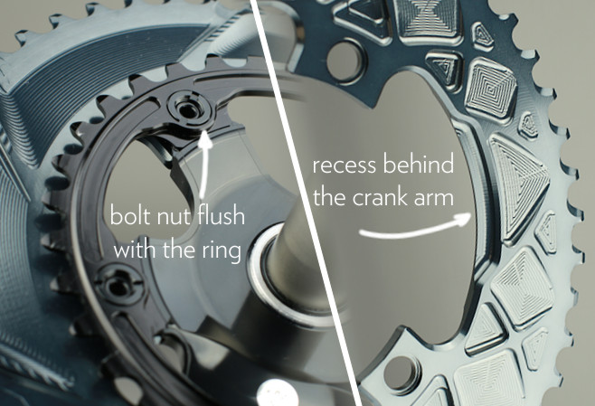 absoluteblack oval chainring mounting instruction. How to mount oval chainring to Dura-ace 9000